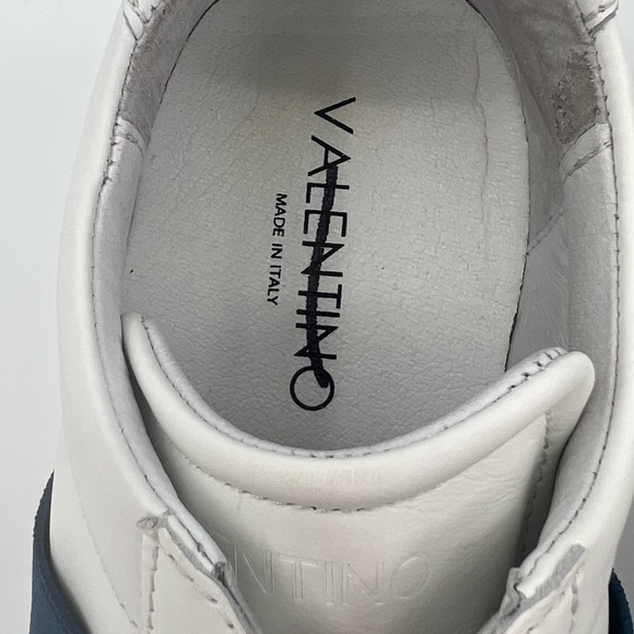 Men’s Mario Valentino Zeus Logo Leather Slip-On Sneakers. Size 9 US | MSRP: $489 - Picture 5 of 10